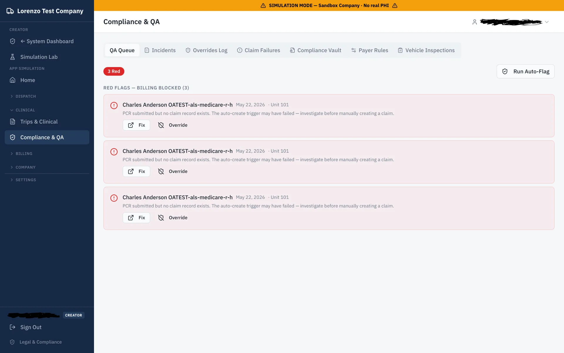 Compliance Dashboard